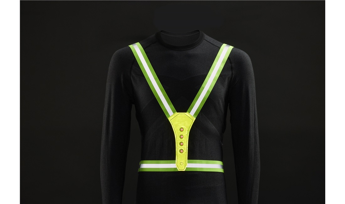 Refleksvest med lys