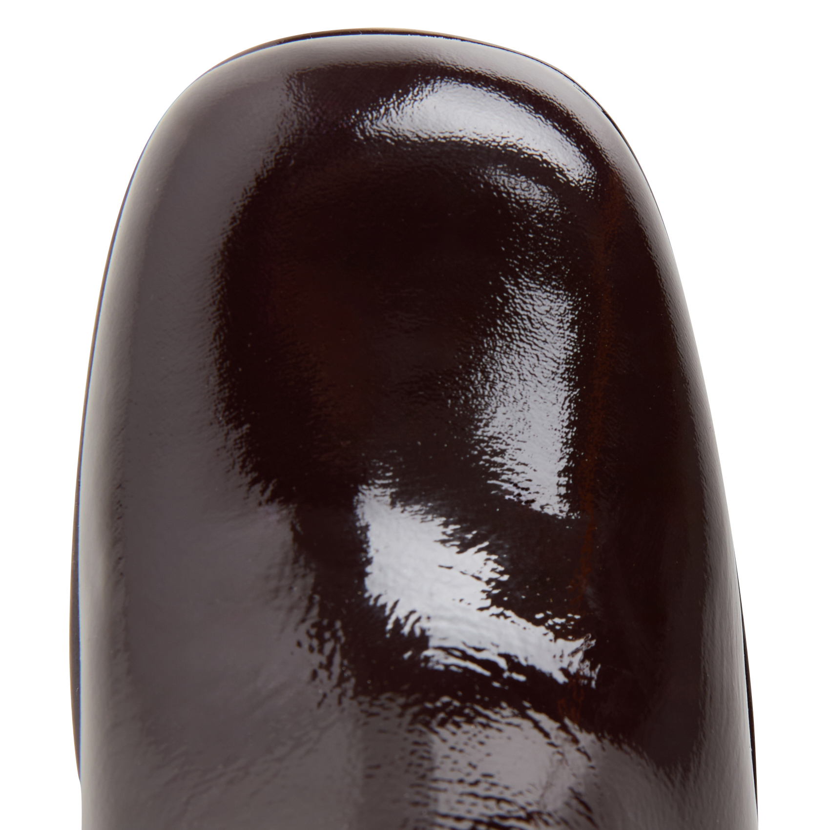 Bottines en cuir venis | Marron