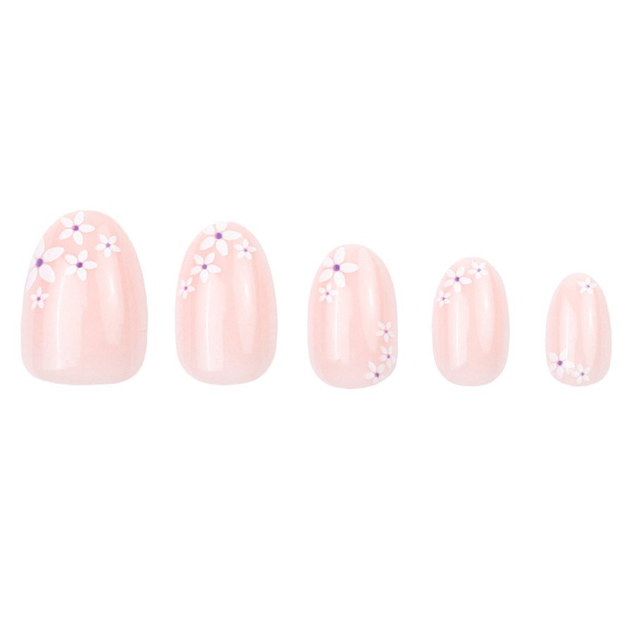 DUFFBEAUTY Reusable Press-on Manicure Lovely Daisy