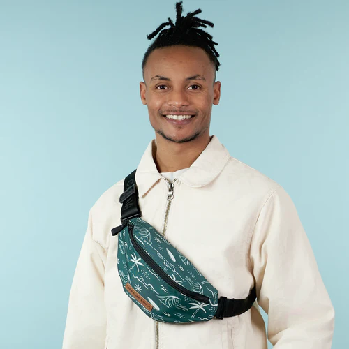 Sac banane Small Cabourg vert