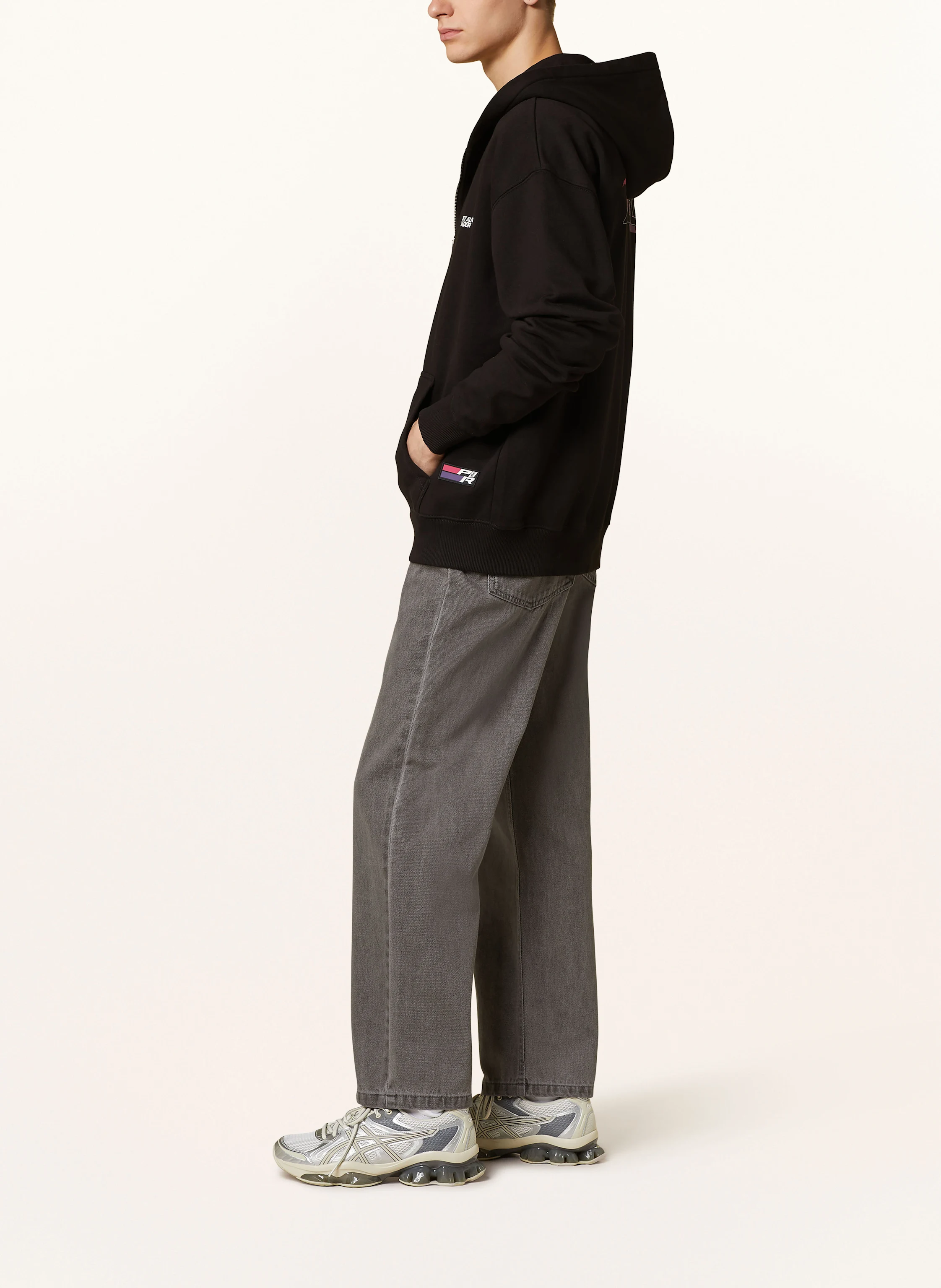 PEGADOR Oversized-Sweatjacke CLAYTON