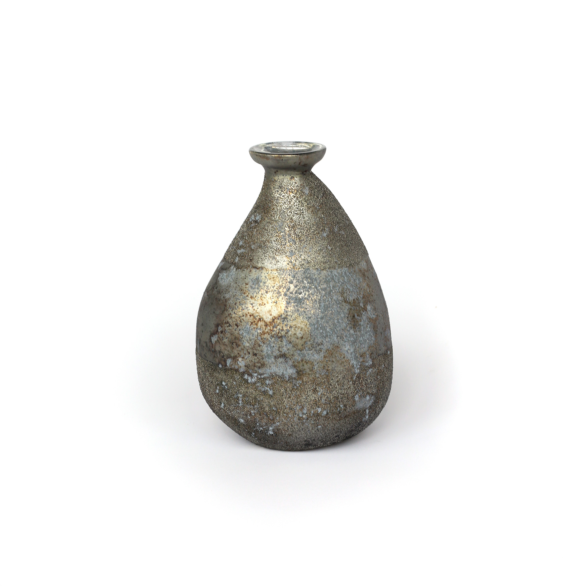 Glasvase 'Pinot', antik bronze, Ø 15 cm, H 23 cm von fischer's lagerhaus