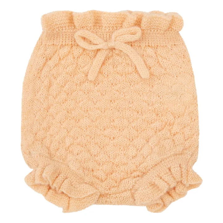 Búho Bloomer Maille Ajouré Boho | Vanille