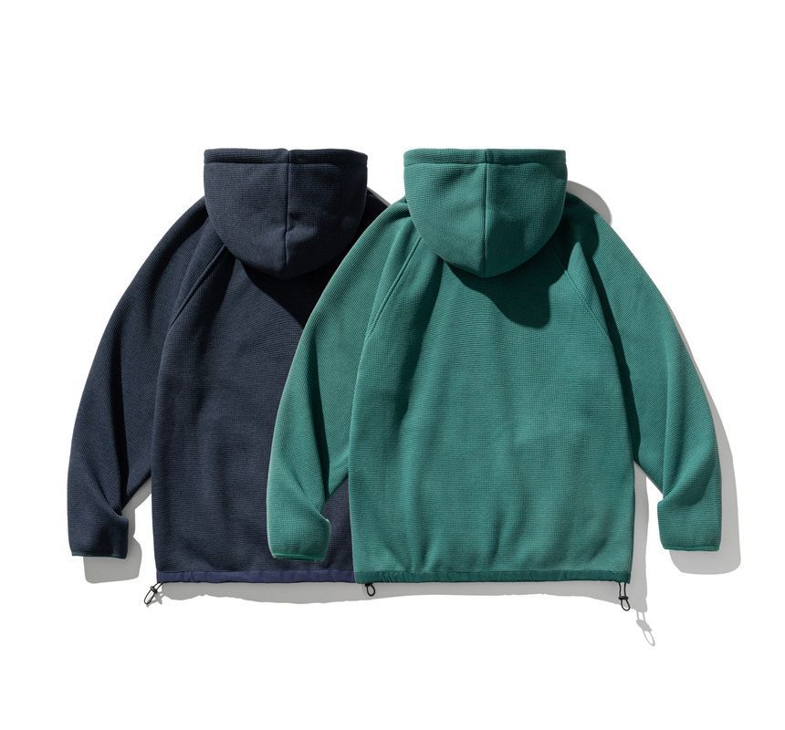Dandyluxe - Hoodie met trekkoord en effen kleur