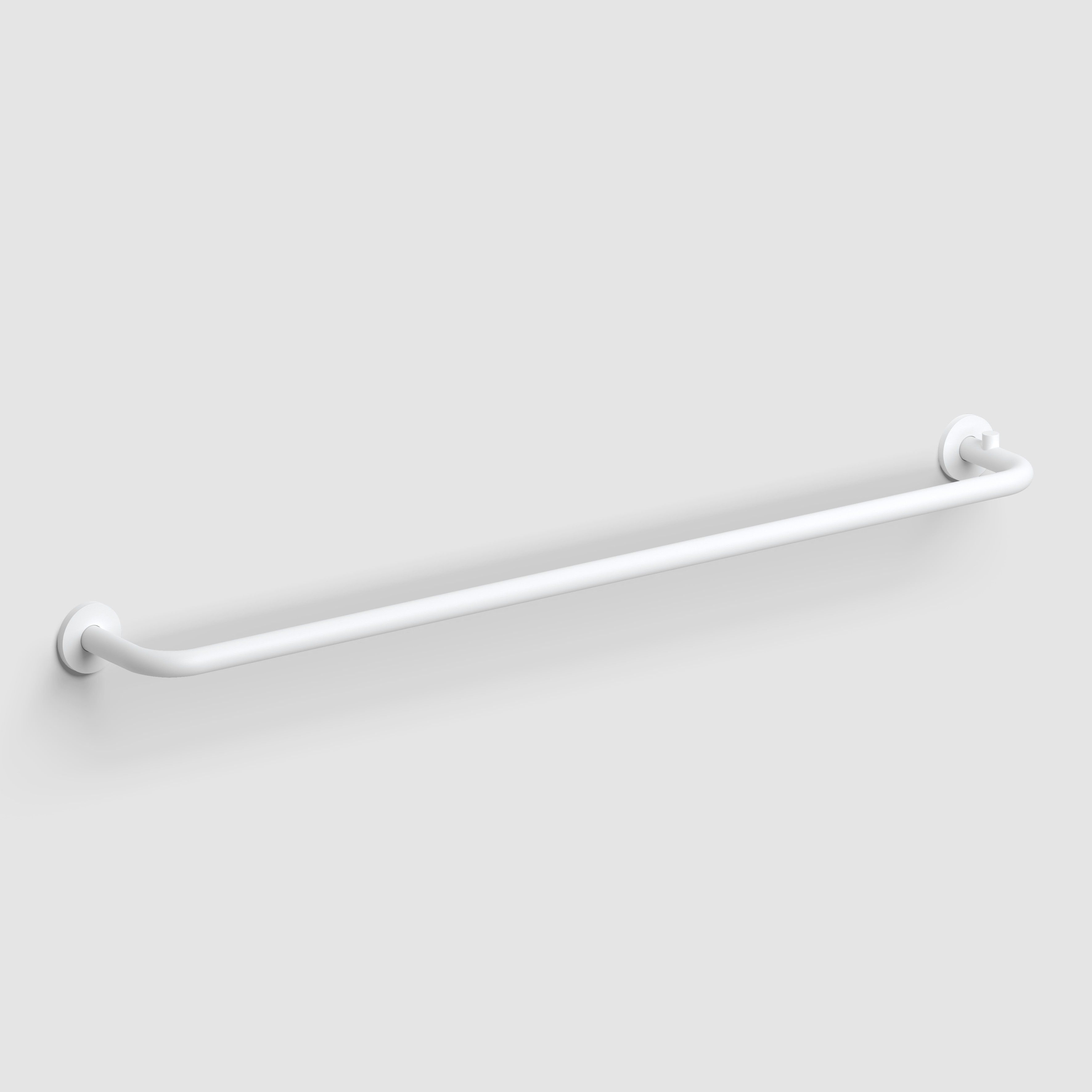 Clou Kaldur handdoekhouder 65cm wit mat