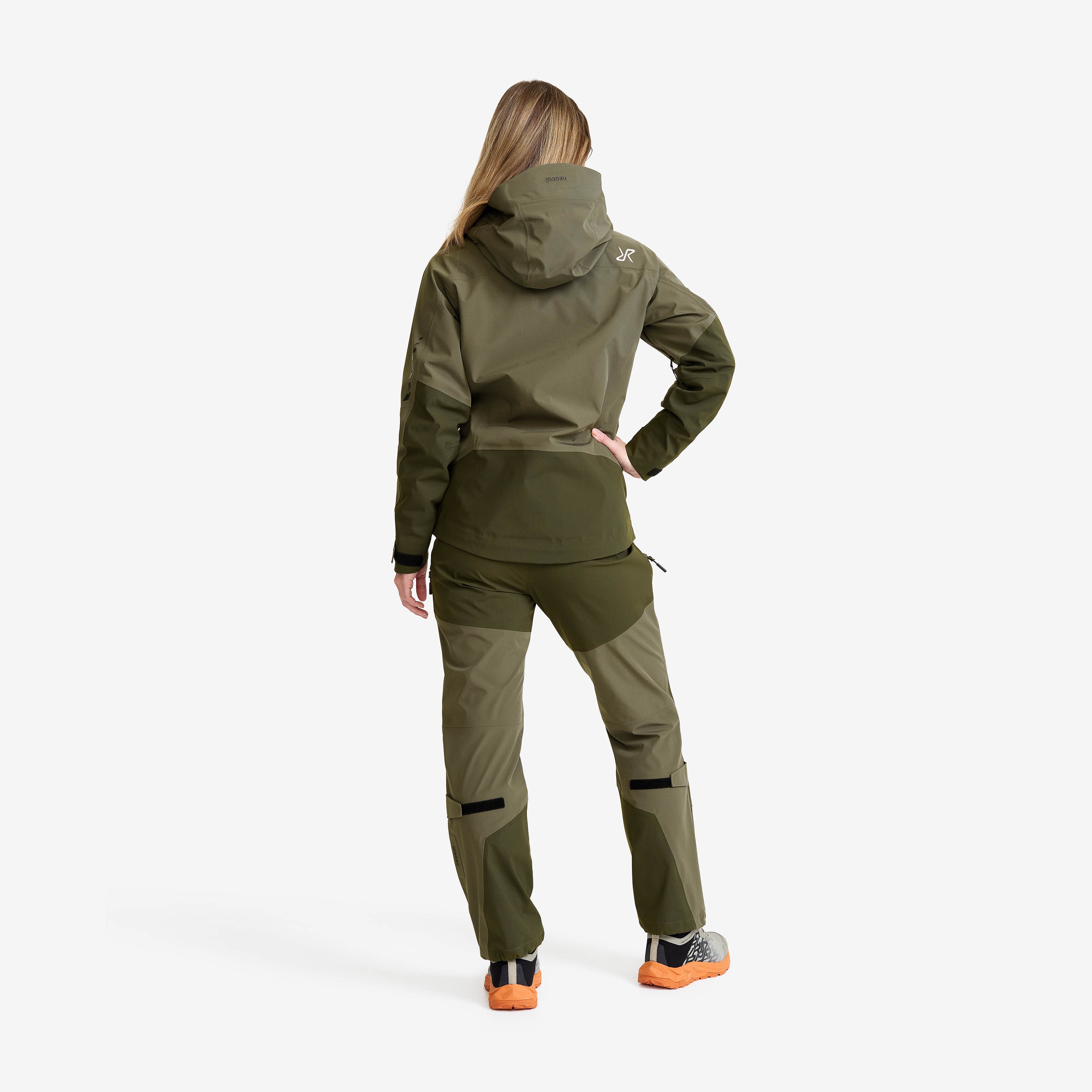 Aries Pro 3L Shell Jacket Dame Grape Leaf/Forest Night