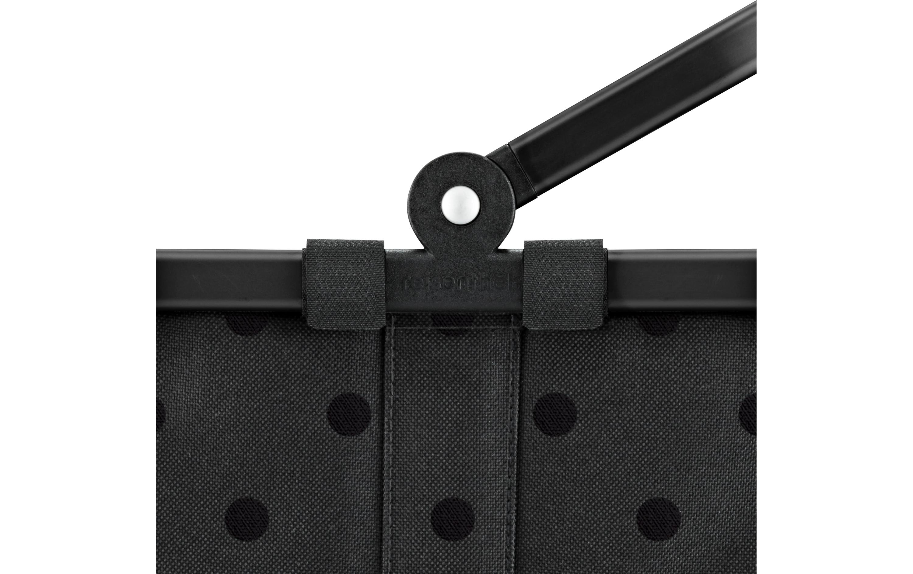 Einkaufskorb Carrybag XS Frame Glossy dots blackEinkaufstasche für Kinder