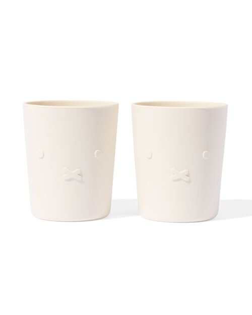 gobelets Miffy en silicone - lot de 2