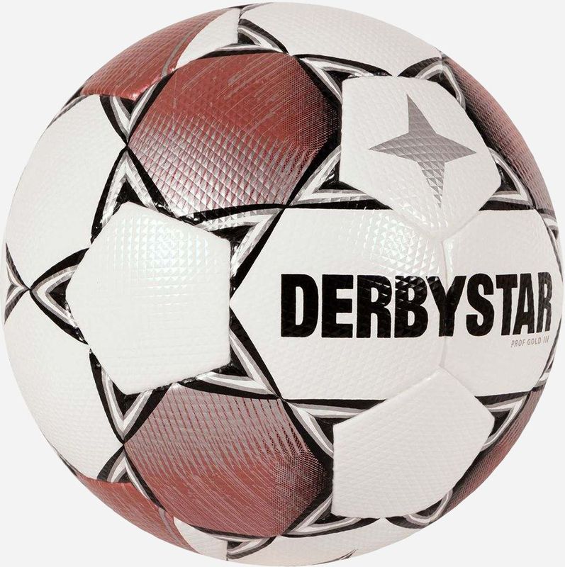 Derbystar - Prof Gold III - Wedstrijdbal - Geel - PU