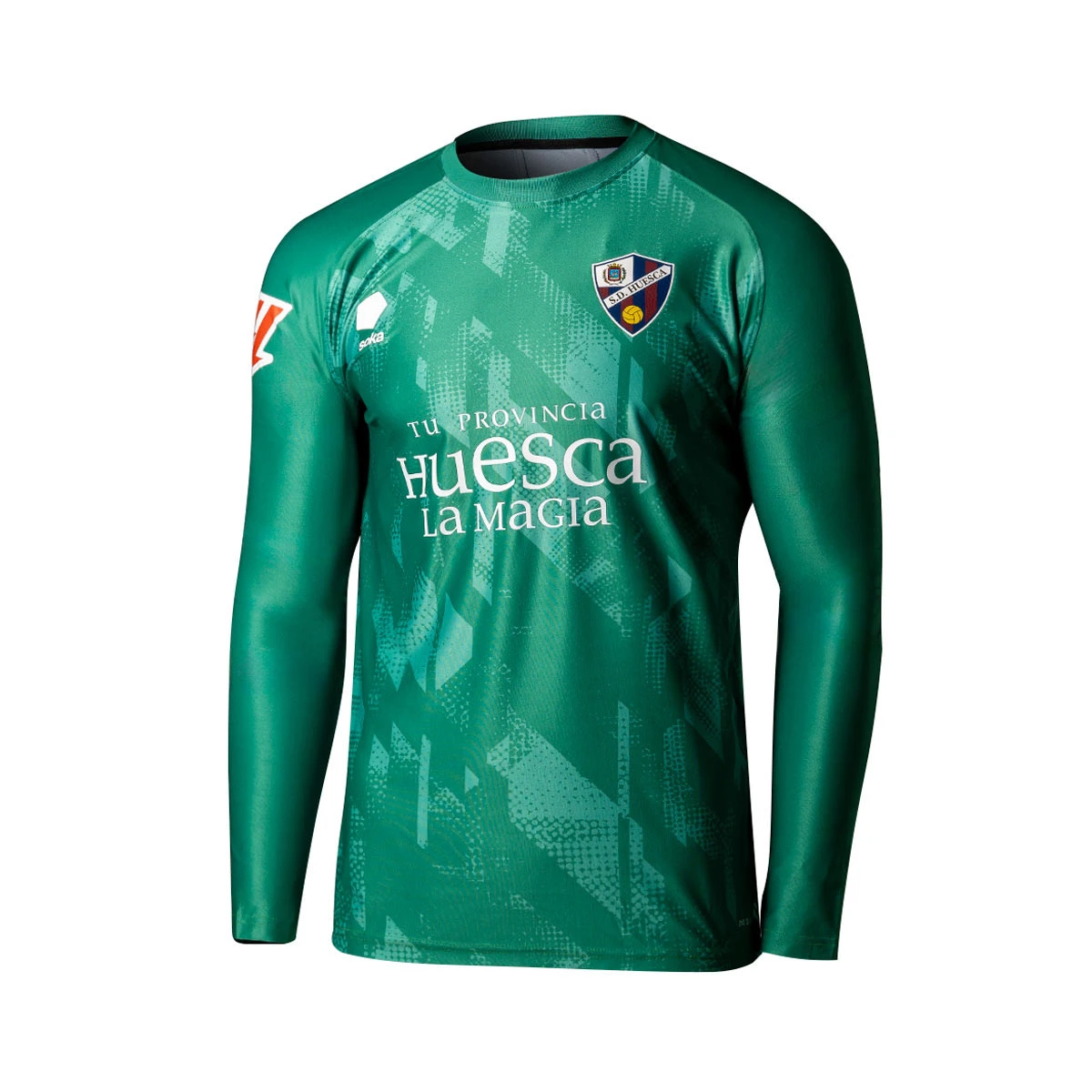 T-Shirt Soka Sociedad Deportiva Huesca Terceiro Equipamento Guarda-redes 2024-2025 Criança
