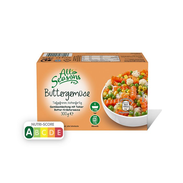 ALL SEASONS Buttergemüse 300 g