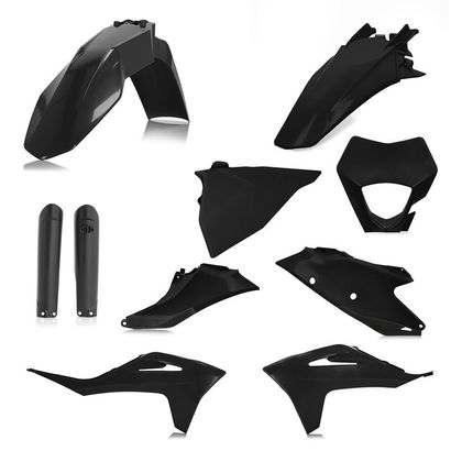 Kit plastiques Acerbis FULL KIT NOIR - Noir