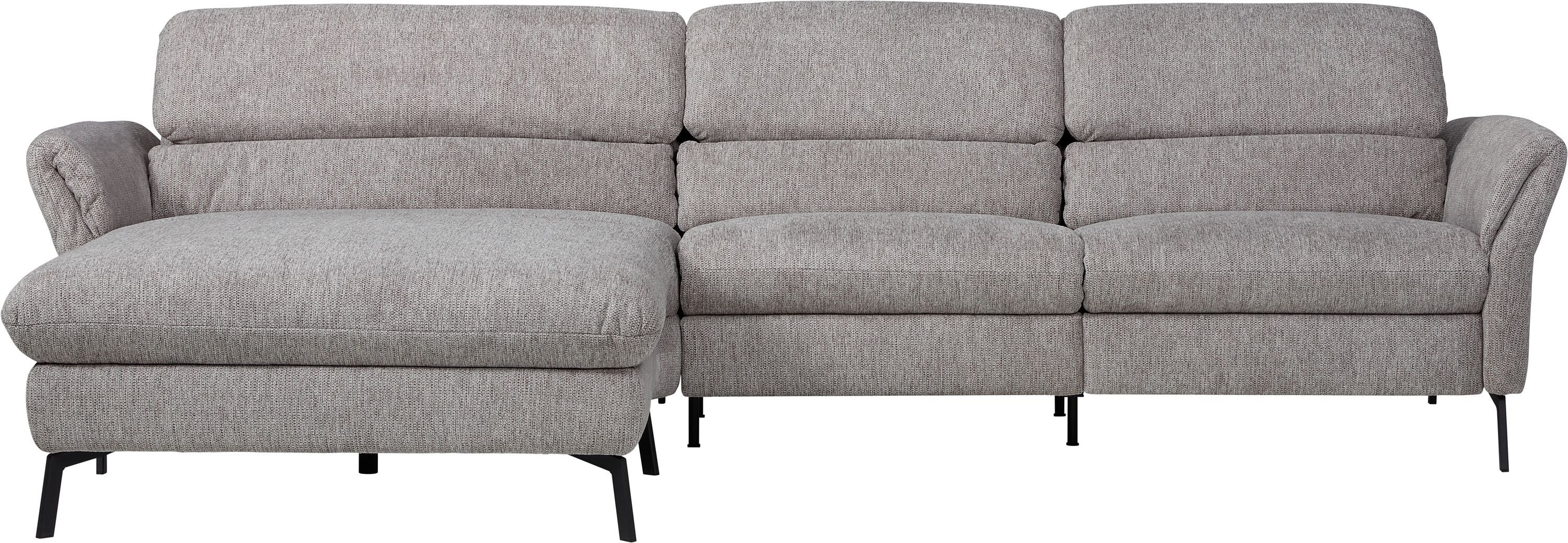 SEBO Ecksofa - Grau / B: 284.0 cm x T: 161.0 cm x H: 84.0 cm