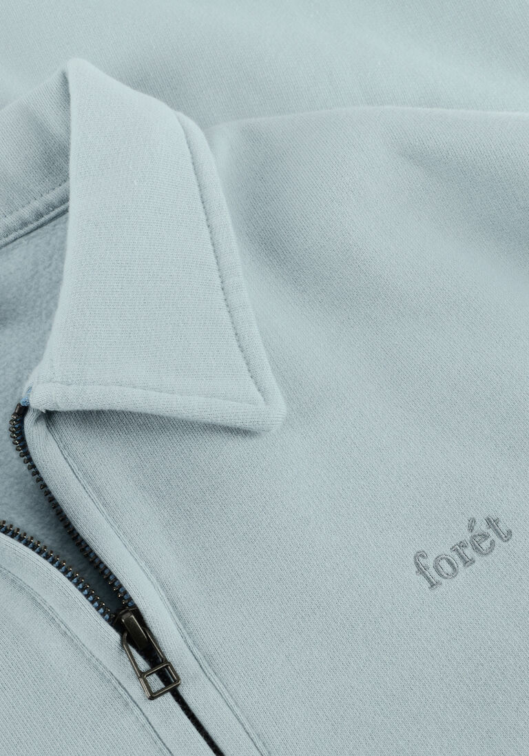 mint forét trui hook half zip