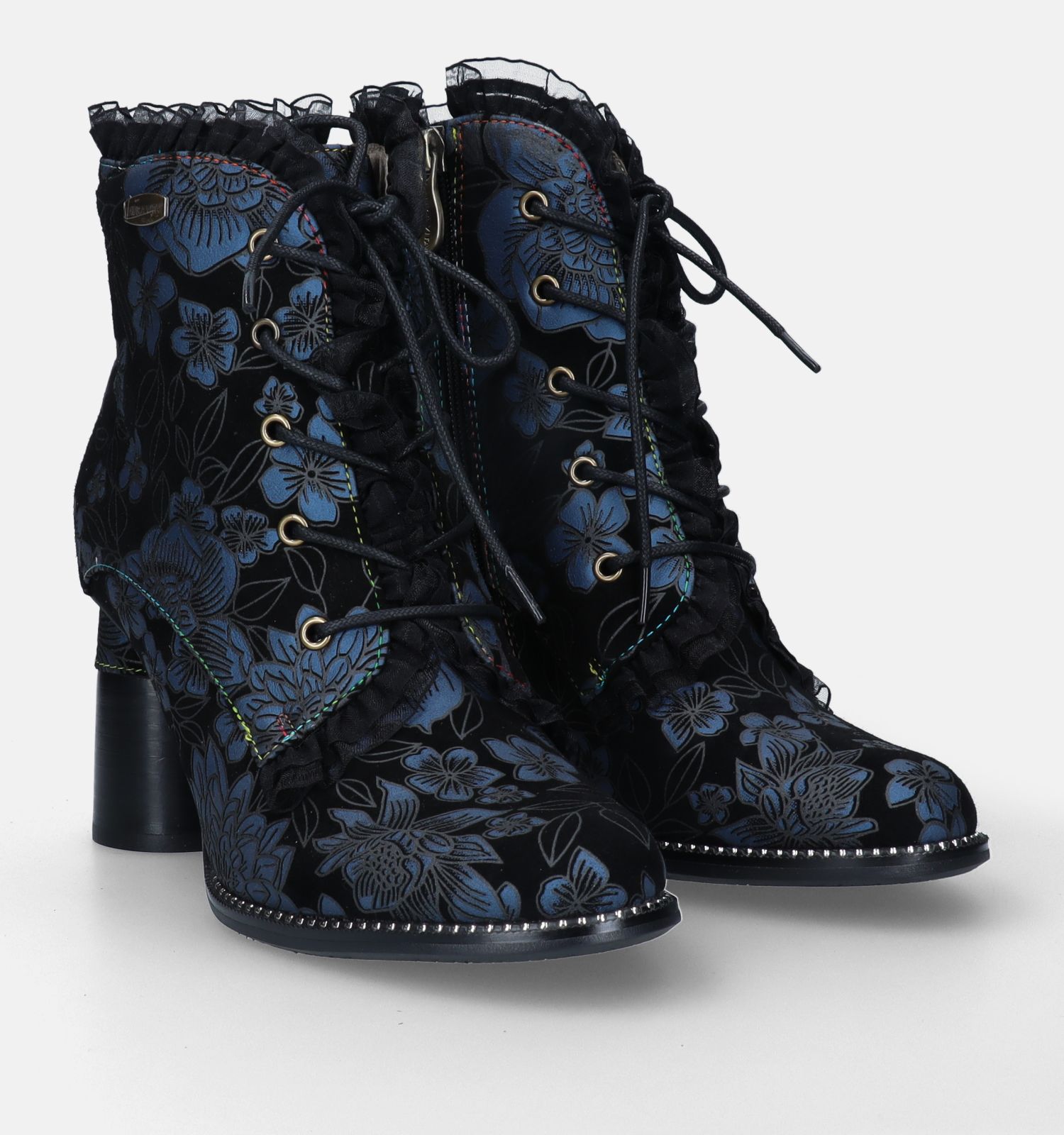 Enkellaarzen blauw