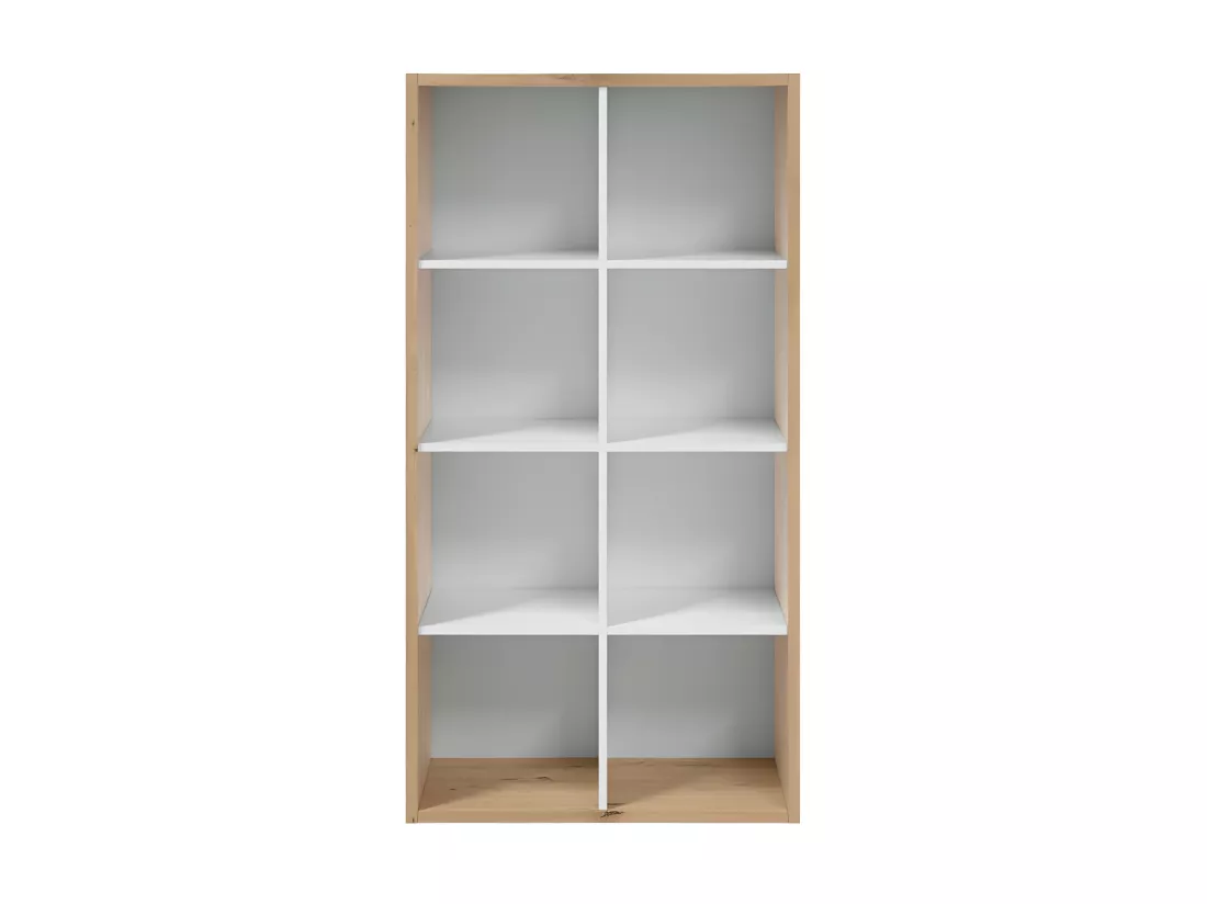 Chambre enfant complète 90x190 Blanc/Chêne - TOZA n°1