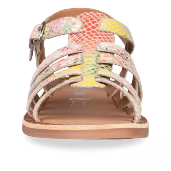 Sandales MULTICOLOR LOVELY SKULL CUIR