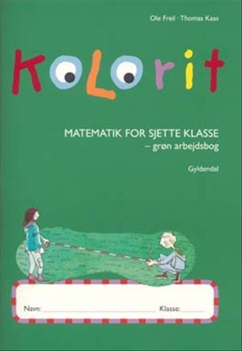 Kolorit 6. Klasse, Grøn Arbejdsbog - Thomas Kaas - Bog