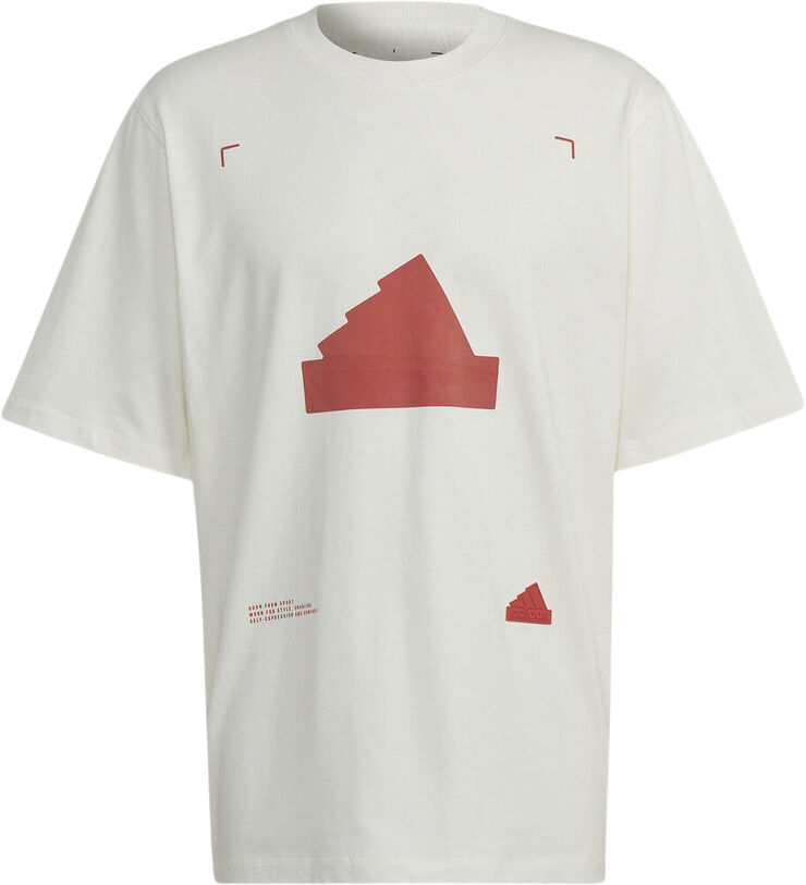 adidas Oversized T-shirt Hvid