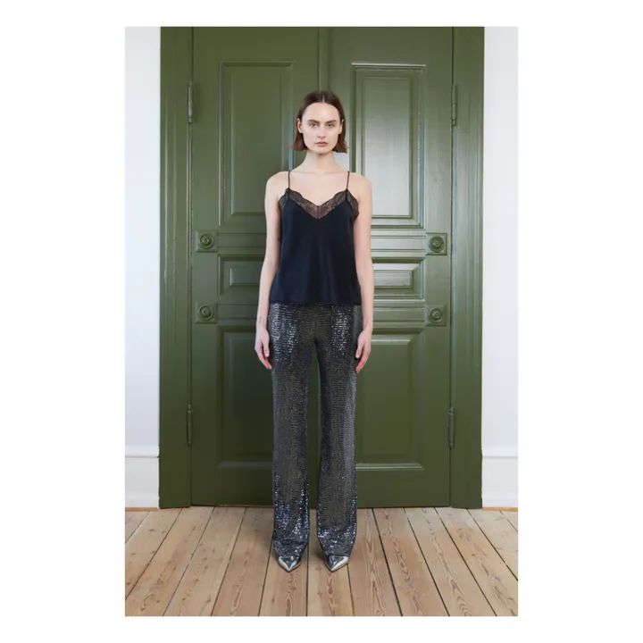 Stella Nova Pantalon Winny | Argenté