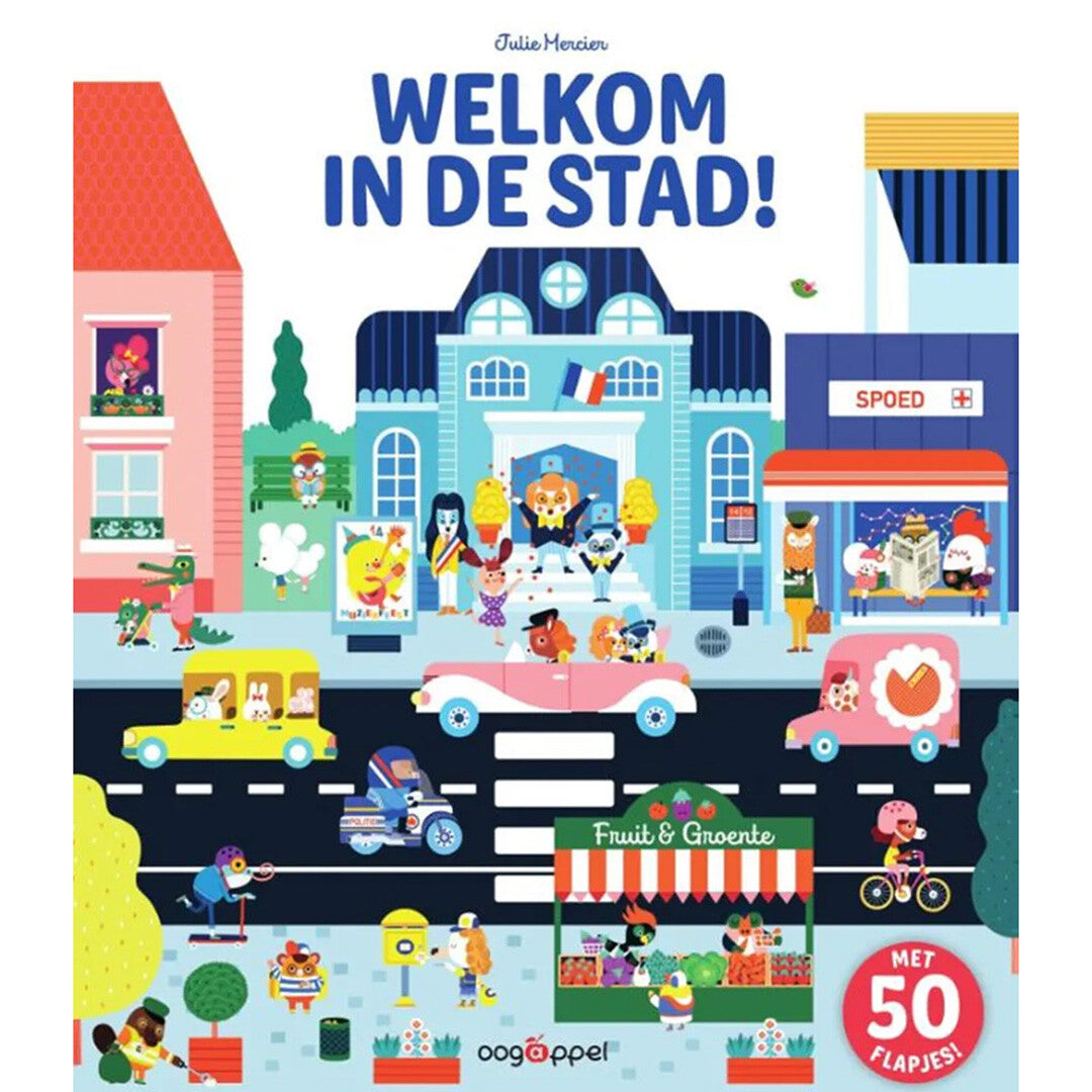 Oogappel zoekboek welkom in de stad!