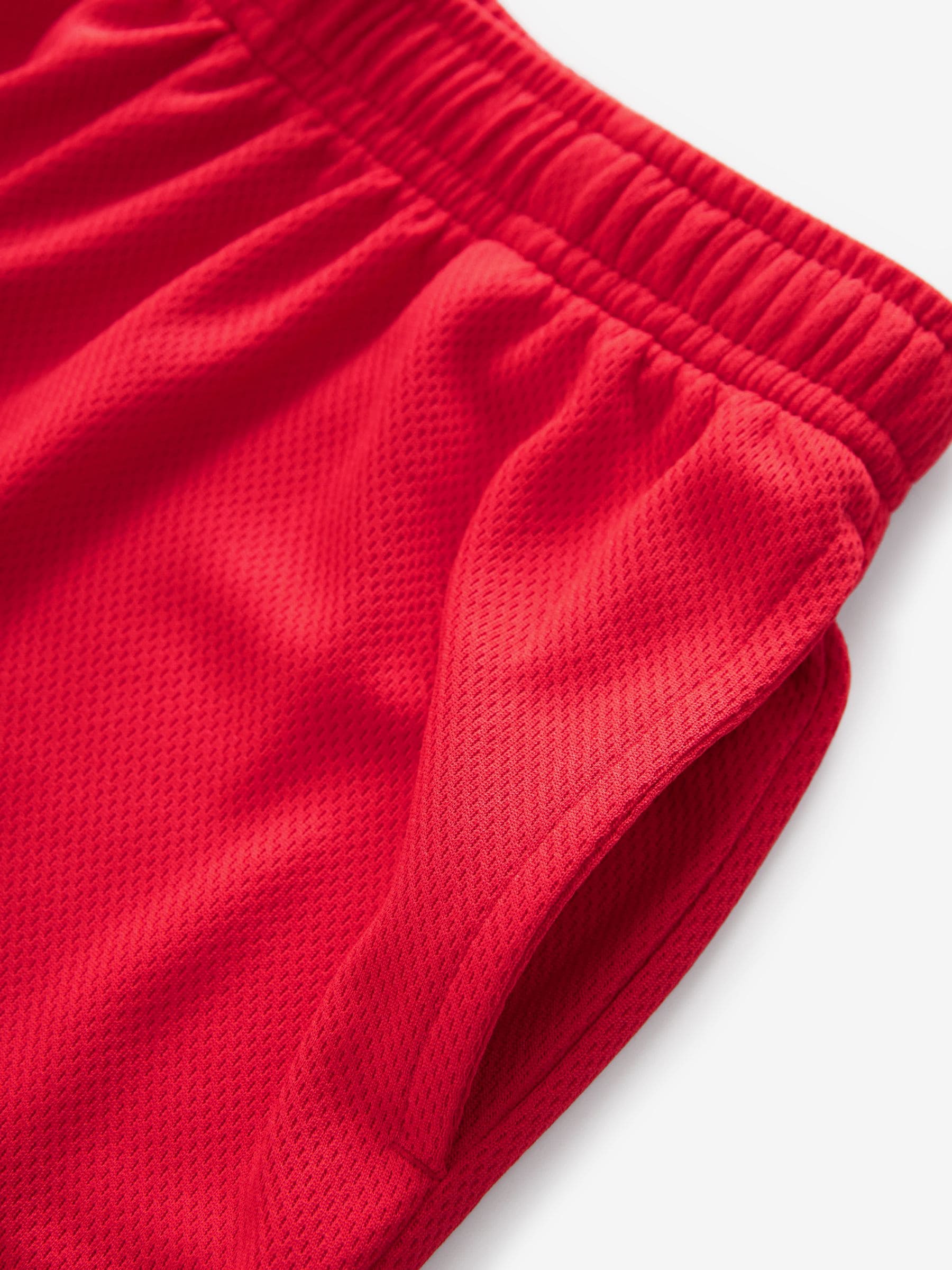 Rood - Sportshort (3-16 jr)