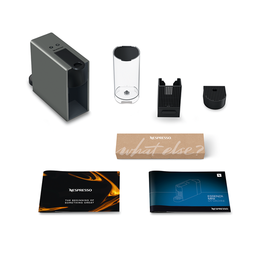 Nespresso Essenza Mini C30 Kaffemaskine, Intense Grey