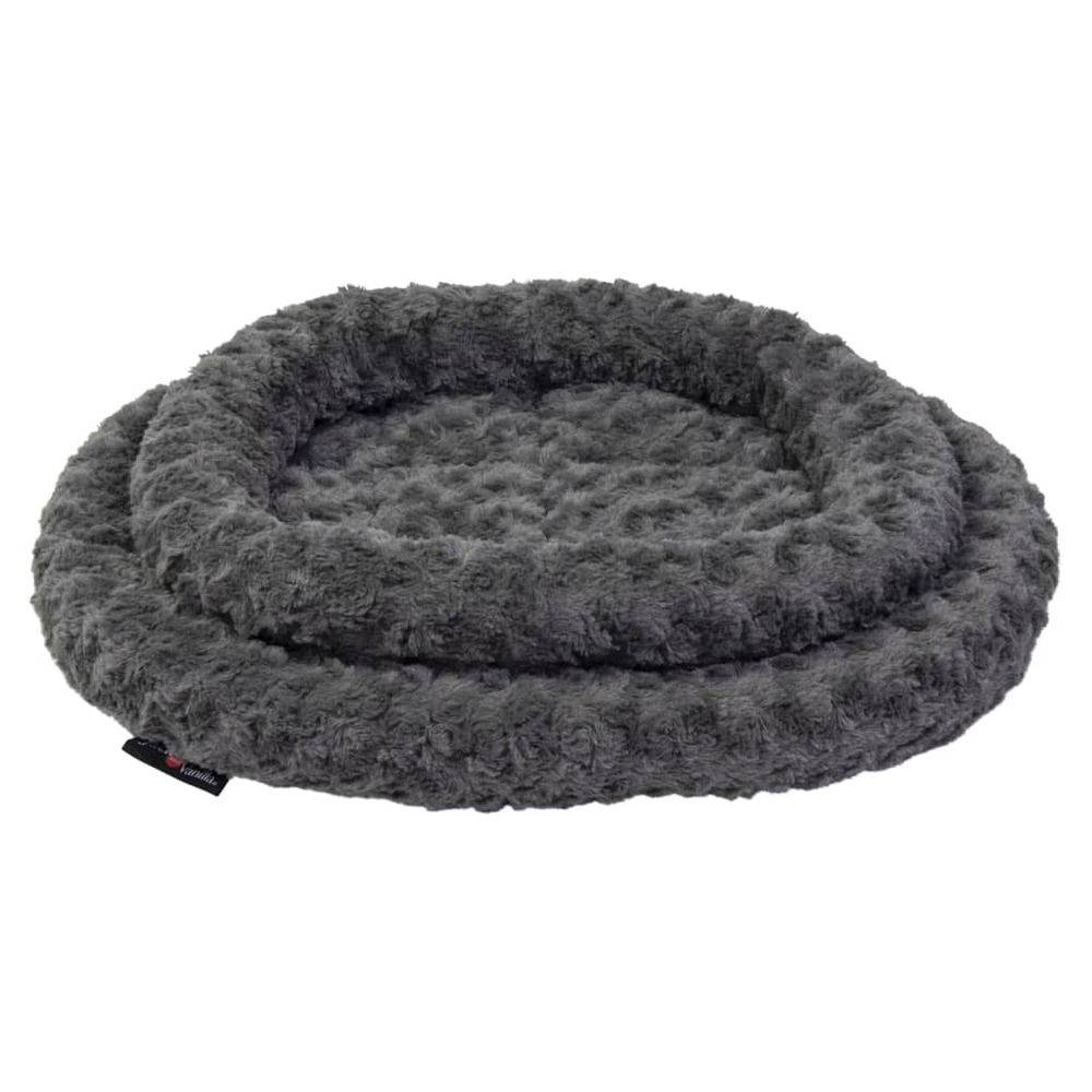 Panier pour animaux de compagnie softy s gris rosette