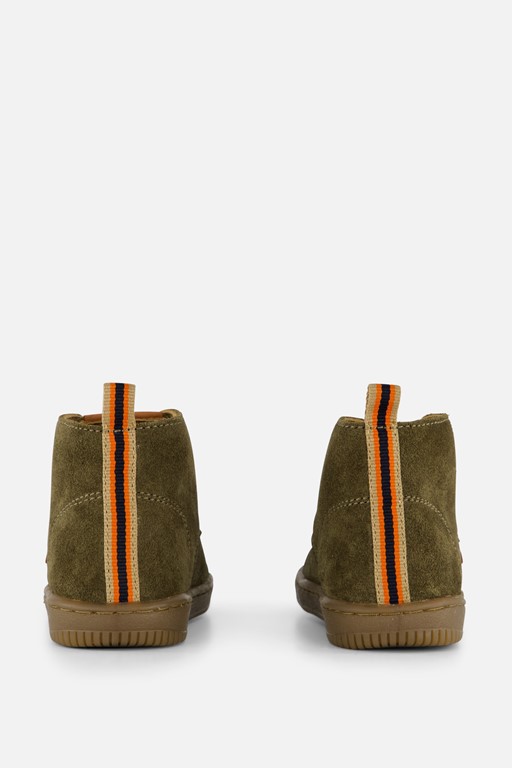 Develab Babyschoenen groen Suede