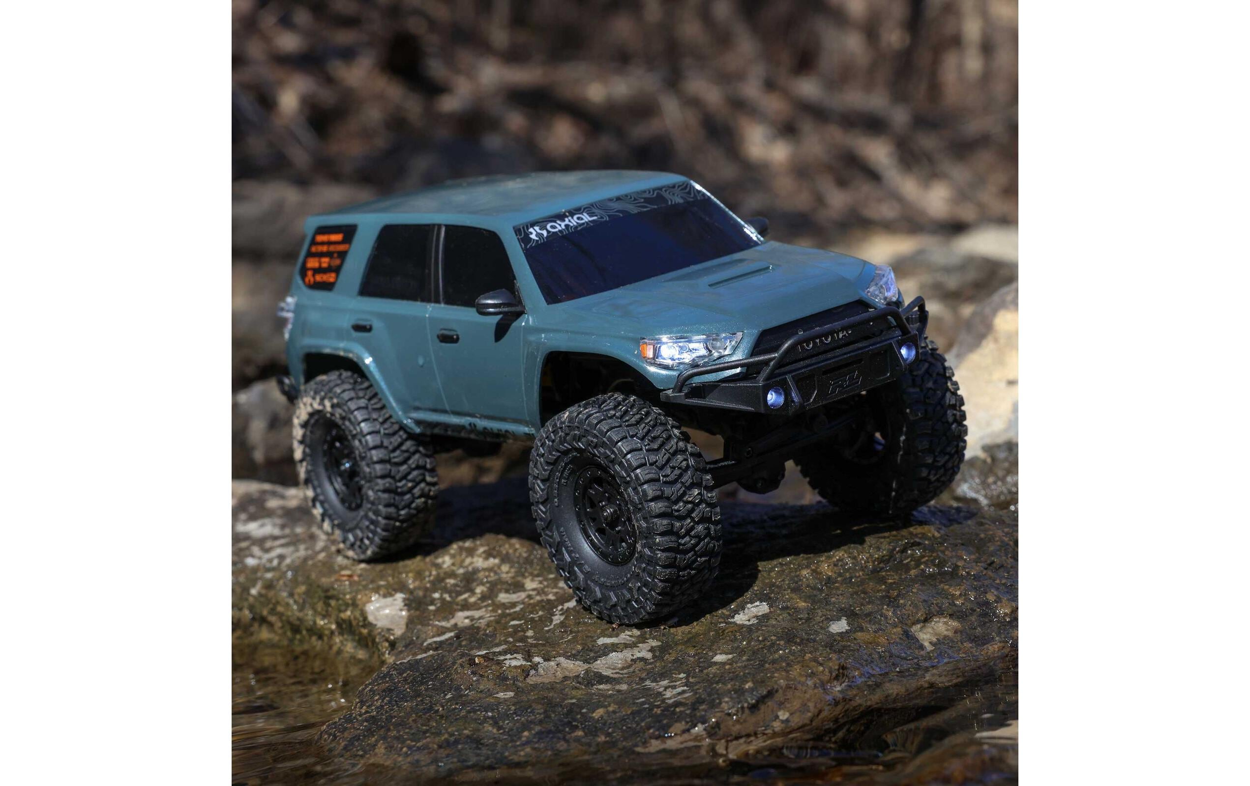 Scale Crawler SCX24 Toyota 4Runner 1:24 RTR - Grau<br>Rock Crawler Brushed 4WD mit Akku & Ladegerät