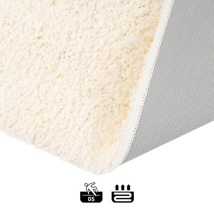 Sky Soft Badmat - Rechthoekig - Antislip achterkant - Crème / 70 x 120 cm