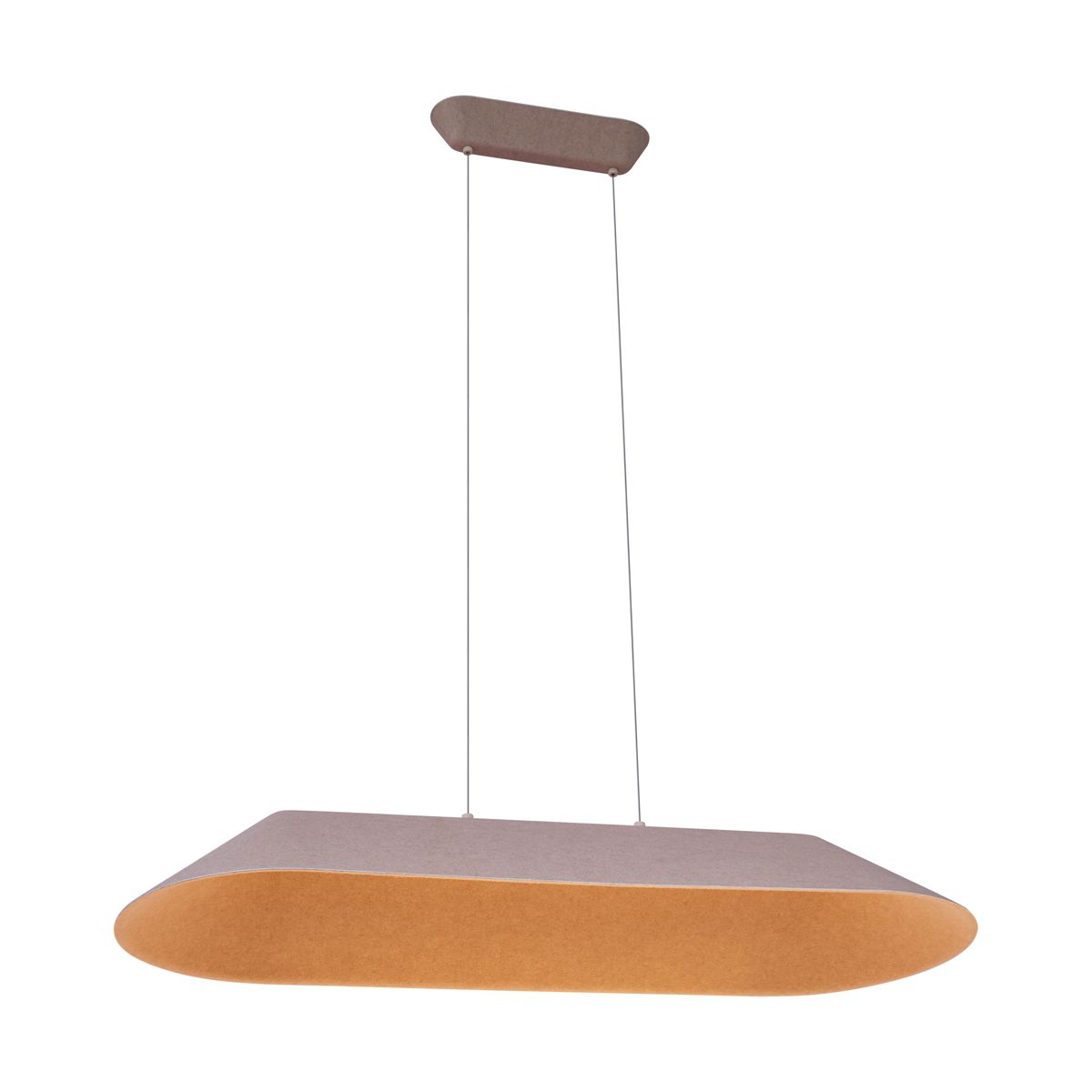 Moderne hanglamp beige incl. LED 3-staps dimbaar - Dani