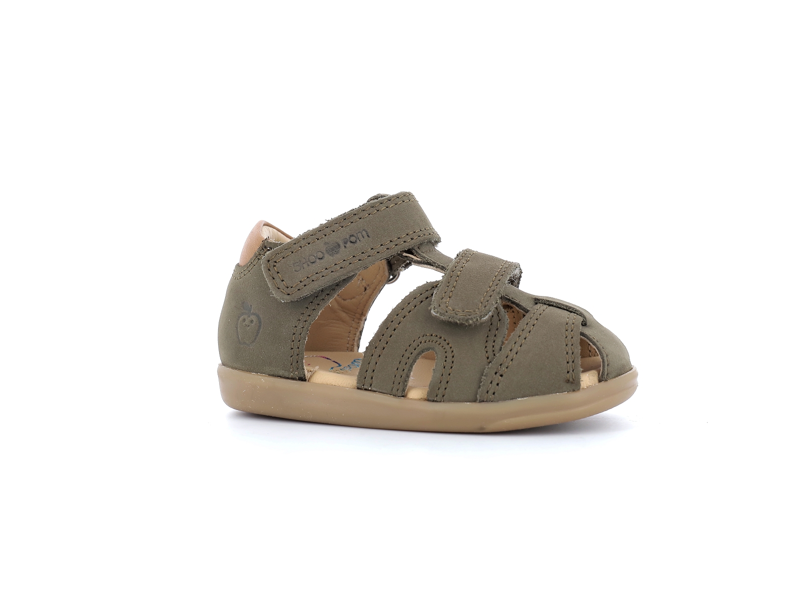 Shoopom-PIKA SCRATCH Nubuck Kaki