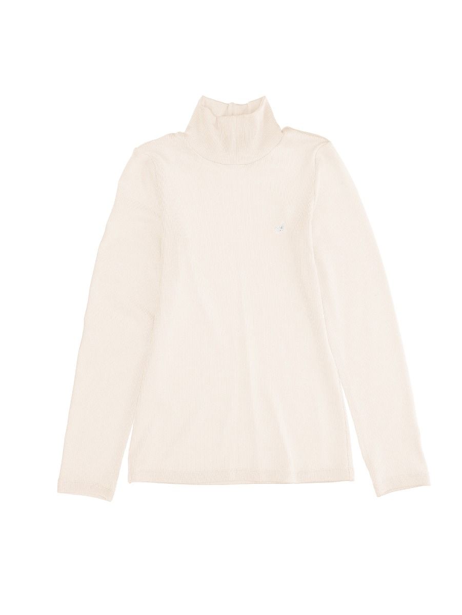 Monnalisa Fine Ribbed Turtleneck