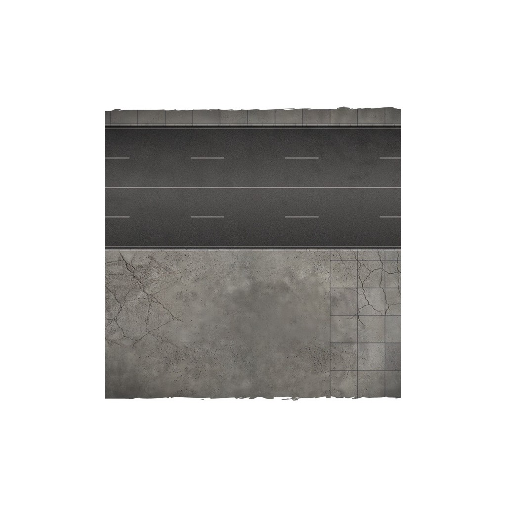 Terrain Mat Mousepad - Cityscape 1 - 120x180