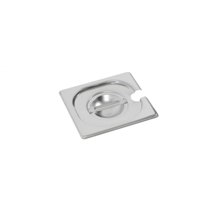 Bartscher Deckel 1/6GN, mit Löffelaussparung