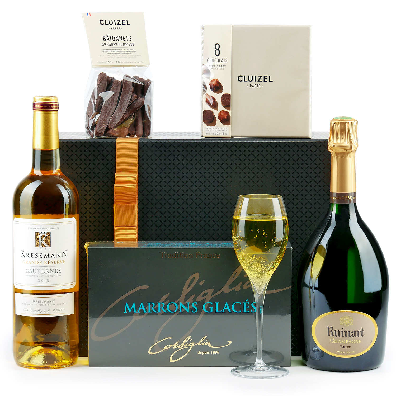 Coffret Champagne et Gourmandises