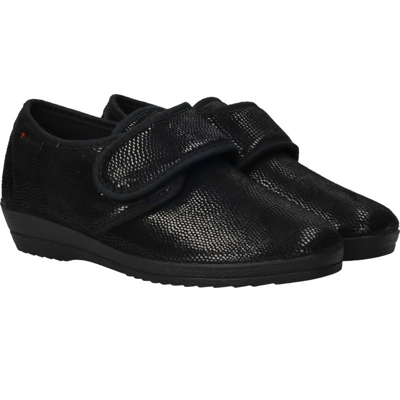 Belizia Pantoffels Zwart Dames