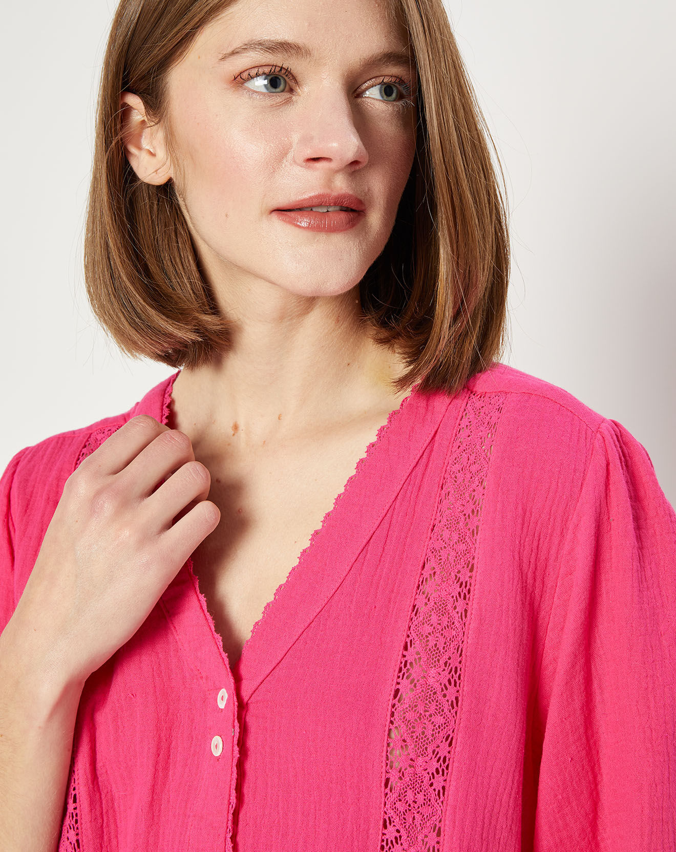 La Petite Etoile Chemise Huga fushia
