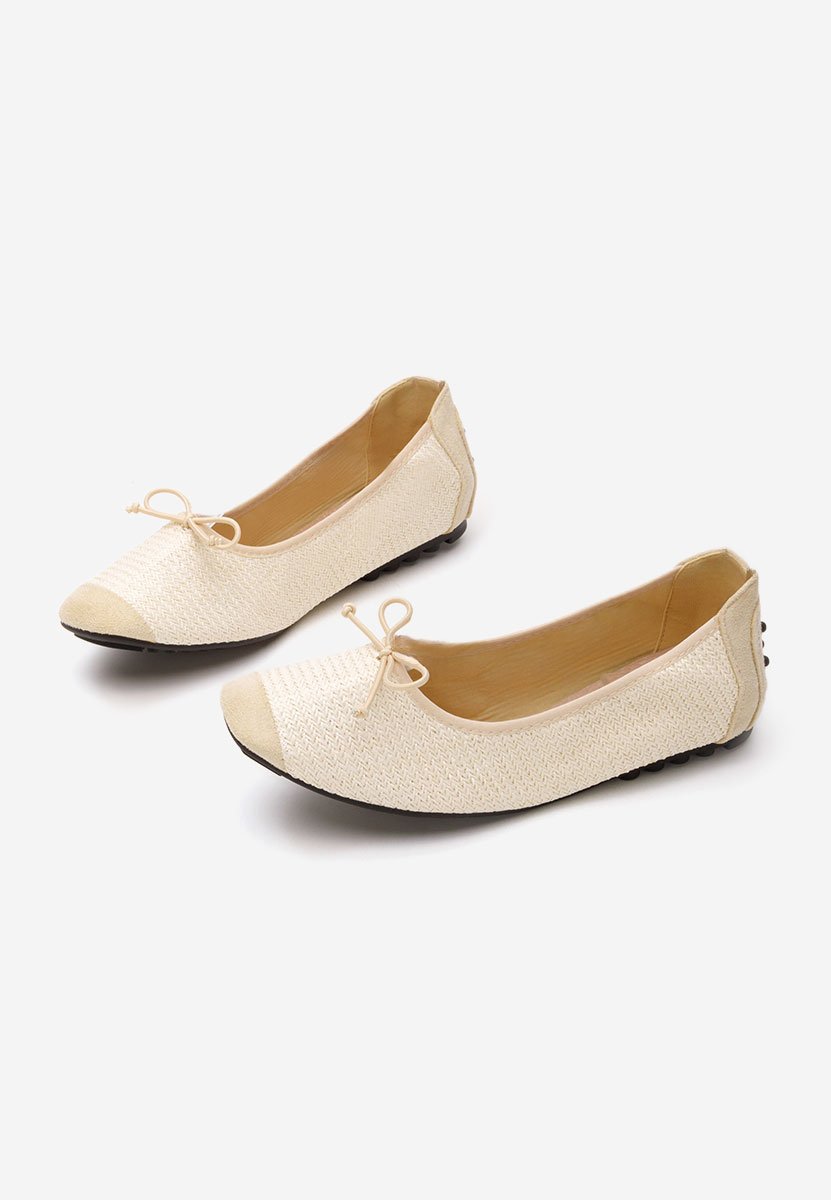 Ballerines femme crème Janeta