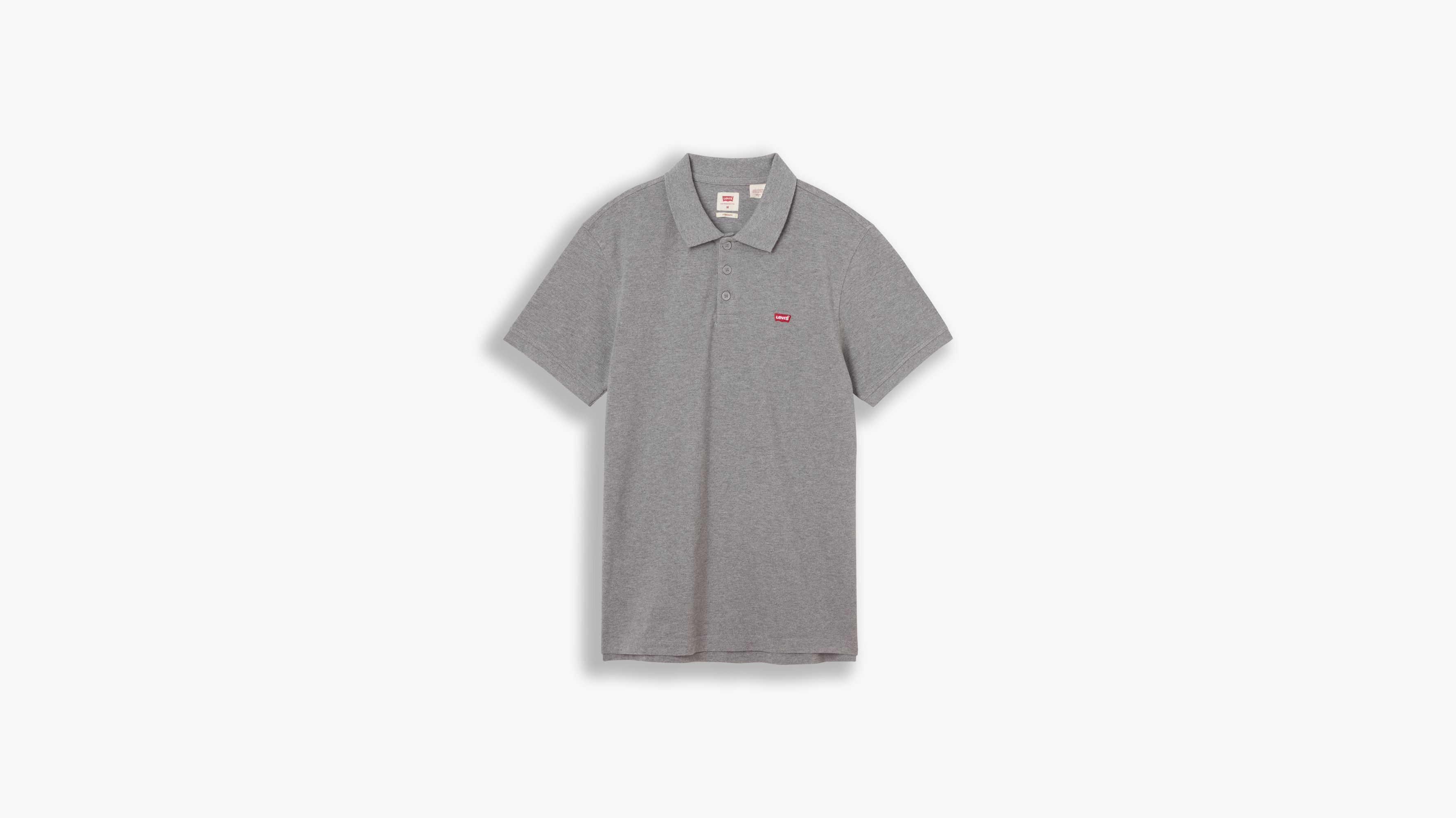 Polo Levi's griffé - Medium Grey Heather - Gris