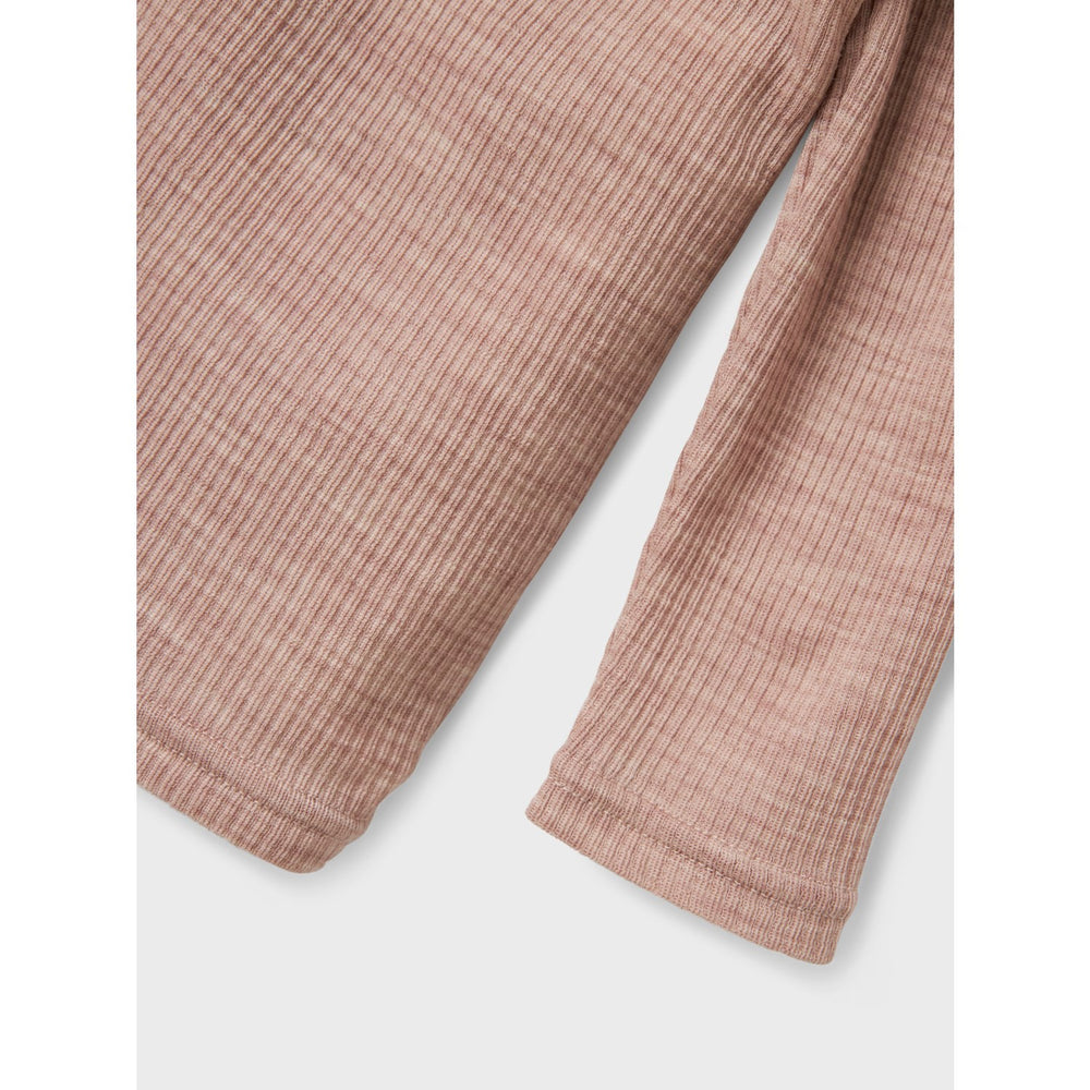 Køb Name It Shadow Gray Nmnwax Uld Rib Ls Top Noos