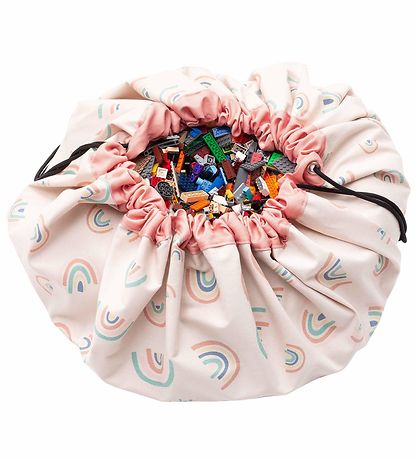 Play&Go Spielzeugteppich - Dm: 140 cm - Rainbow
