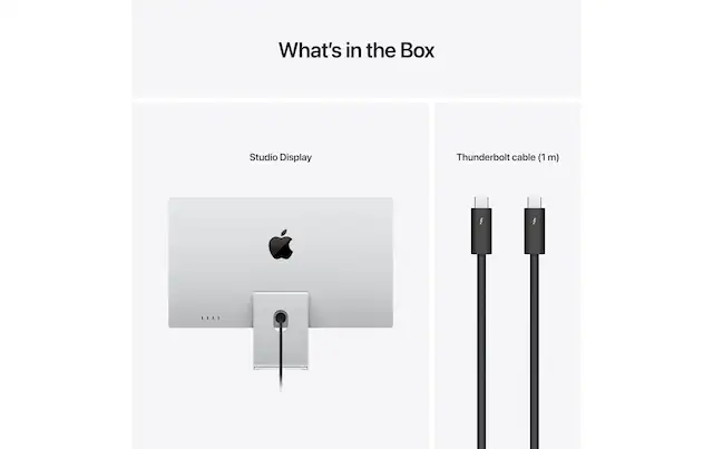 Apple Mac Studio »27 Studio Display (Standardglas, Neigung)«