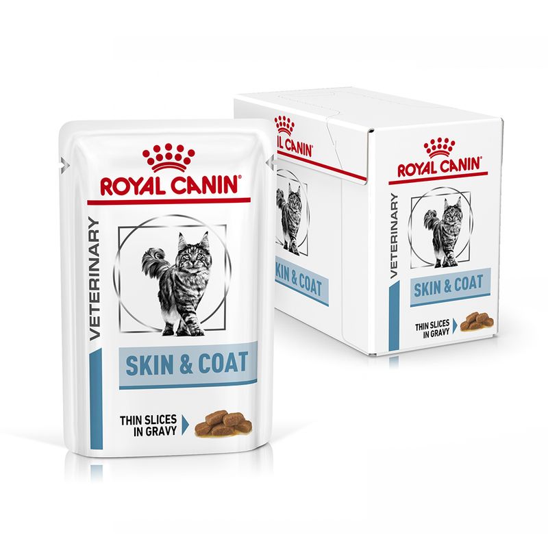 Royal Canin Veterinary Skin & Coat en sauce