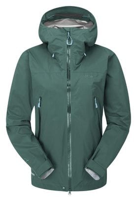 Veste Imperméable Femme Rab Kangri Paclite Plus Vert