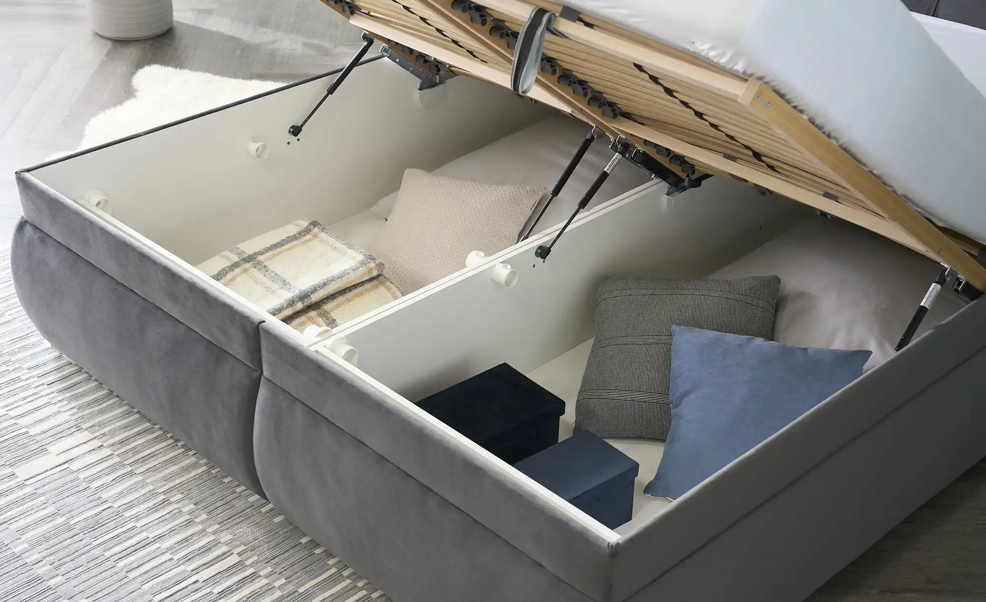 Polsterdoppelbett Derby