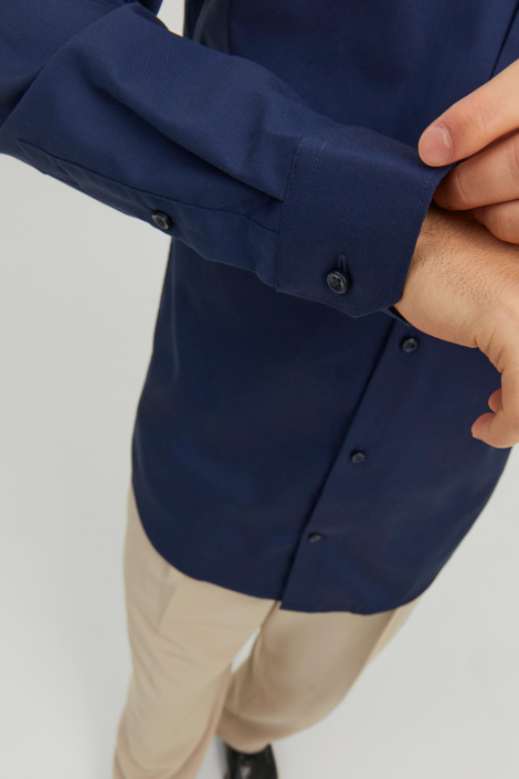 Jack & Jones blauwe heren overhemd