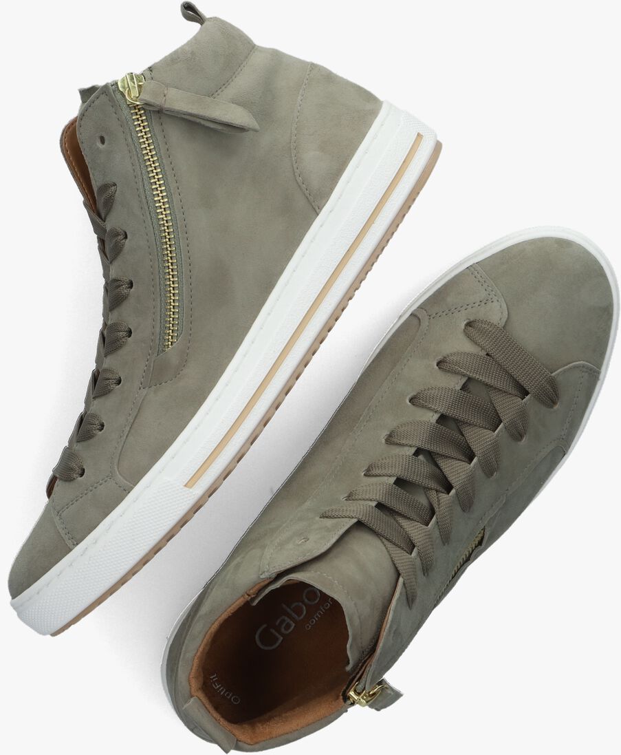 GABOR groene gabor hoge sneaker 505.1