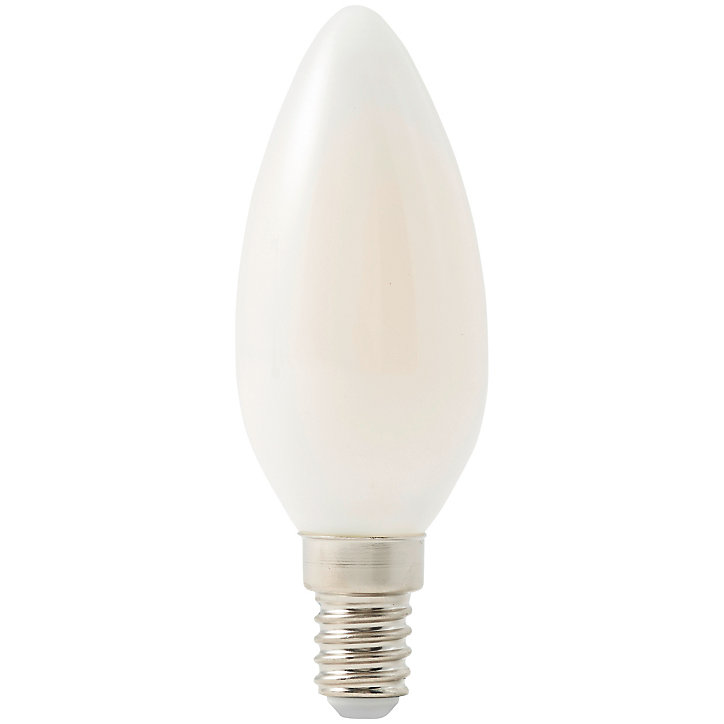 Ampoule LED Diall flamme E14 4,5W=40W blanc neutre